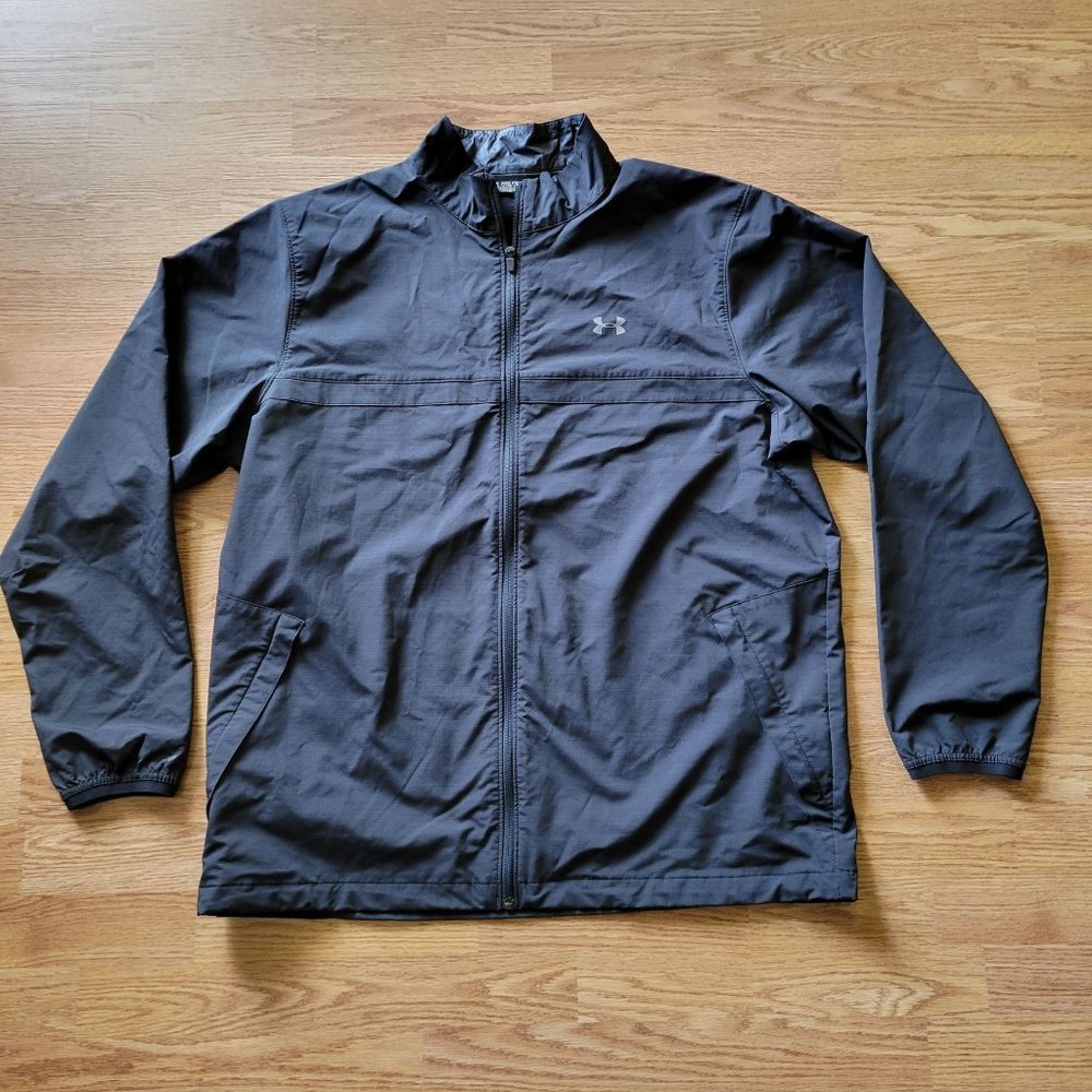 Under Armour Golf Storm Windstrike Full Zip Jacket Mens 2XL 1290213